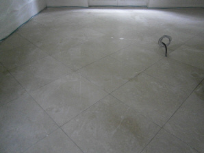 Botticino Marmor vor dem Schleifen durch OCS